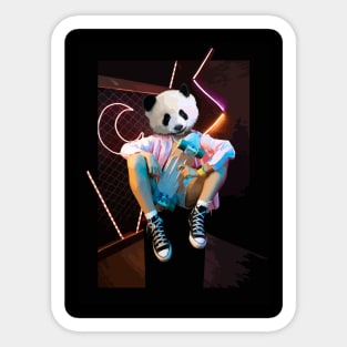 Skater Panda? Sticker